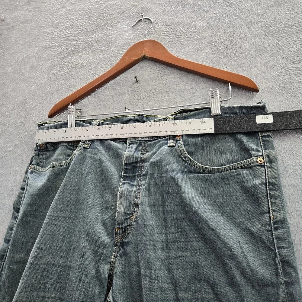 Levi's 508 Men Jeans 36X30 Blue Denim Regular Taper Fit 28